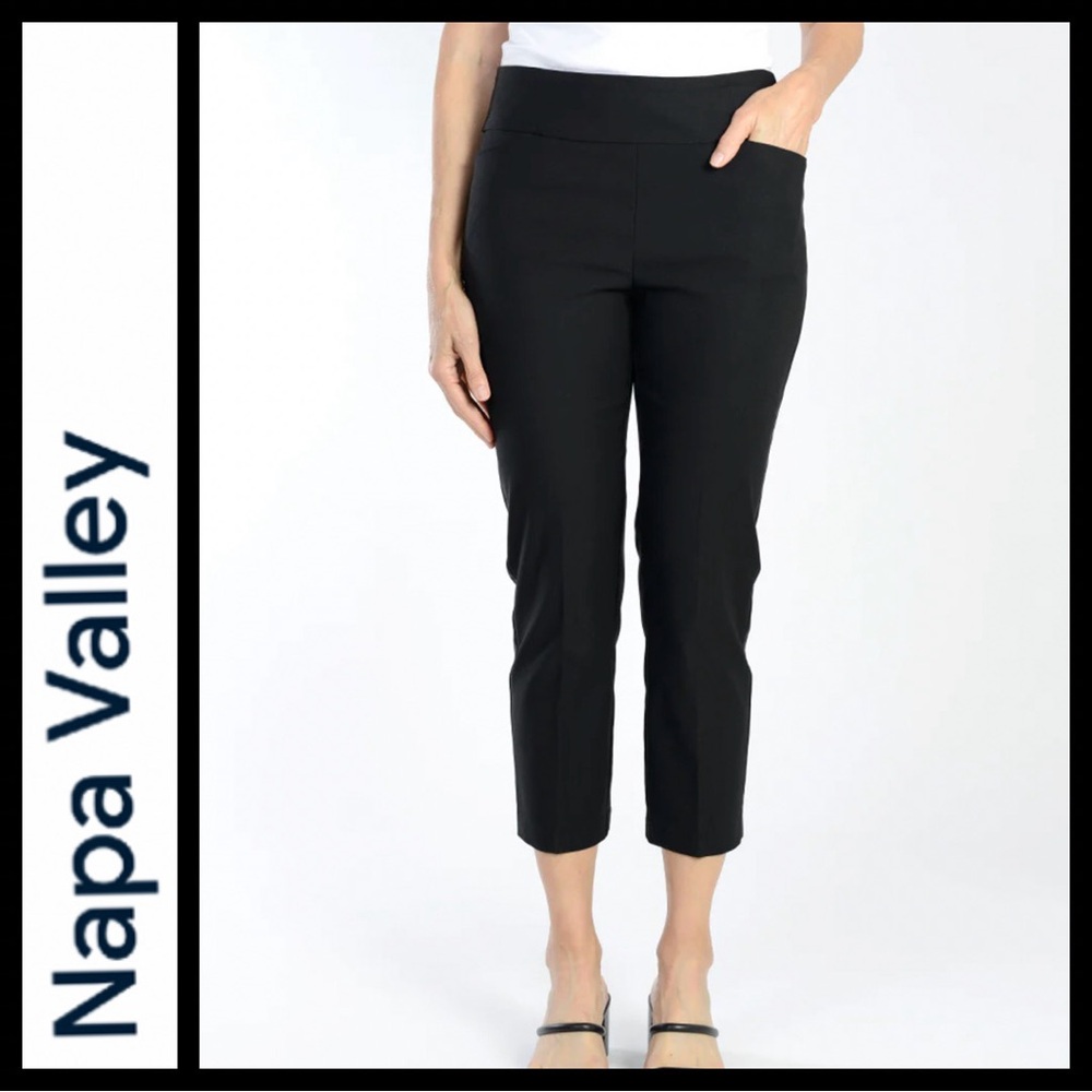 NWT Napa Valley Comfort Waist Capri Pant